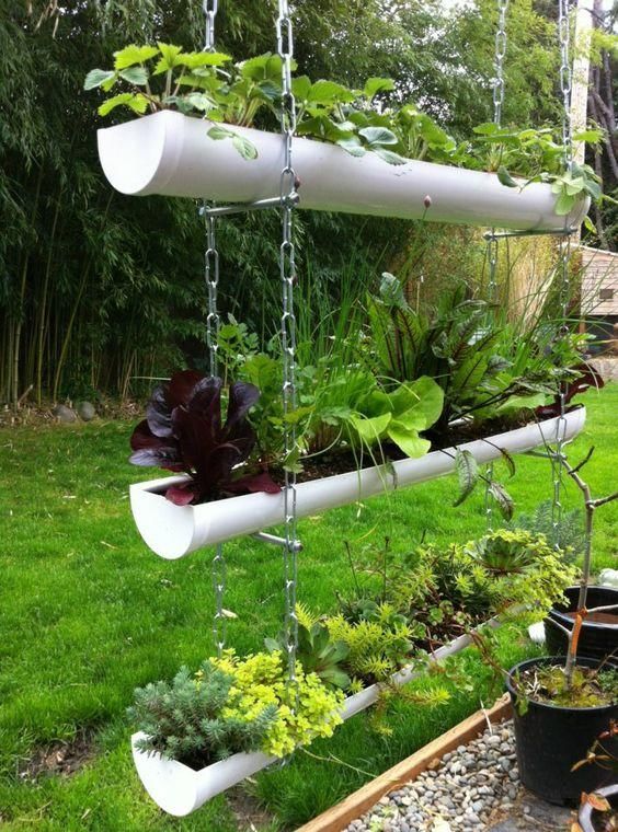 projetos de jardinagem com pvc