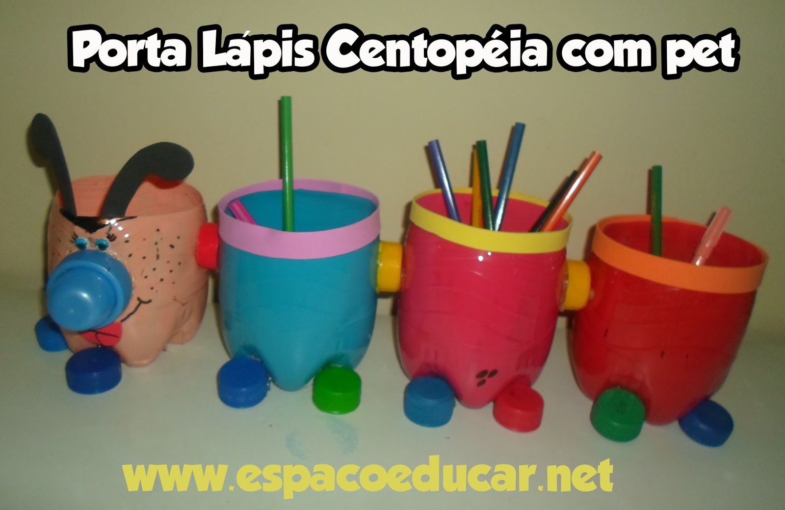33 ideias de brinquedos com garrafa pet