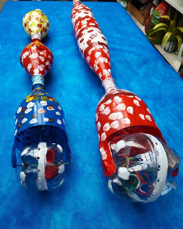 brinquedos criativos com garrafa pet