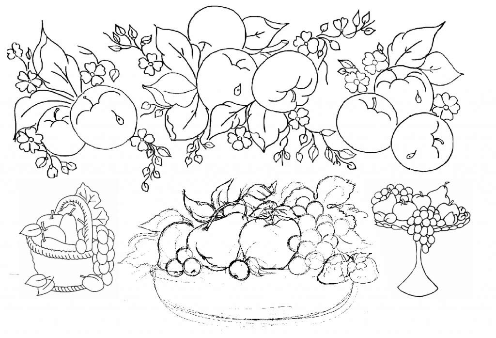 riscos para pintura em tecido personagens