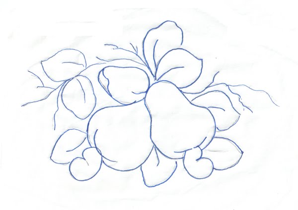 riscos para pintura em tecido animais