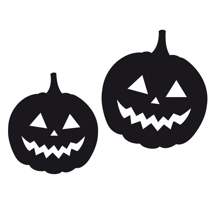 abóbora de halloween para recortar e colar