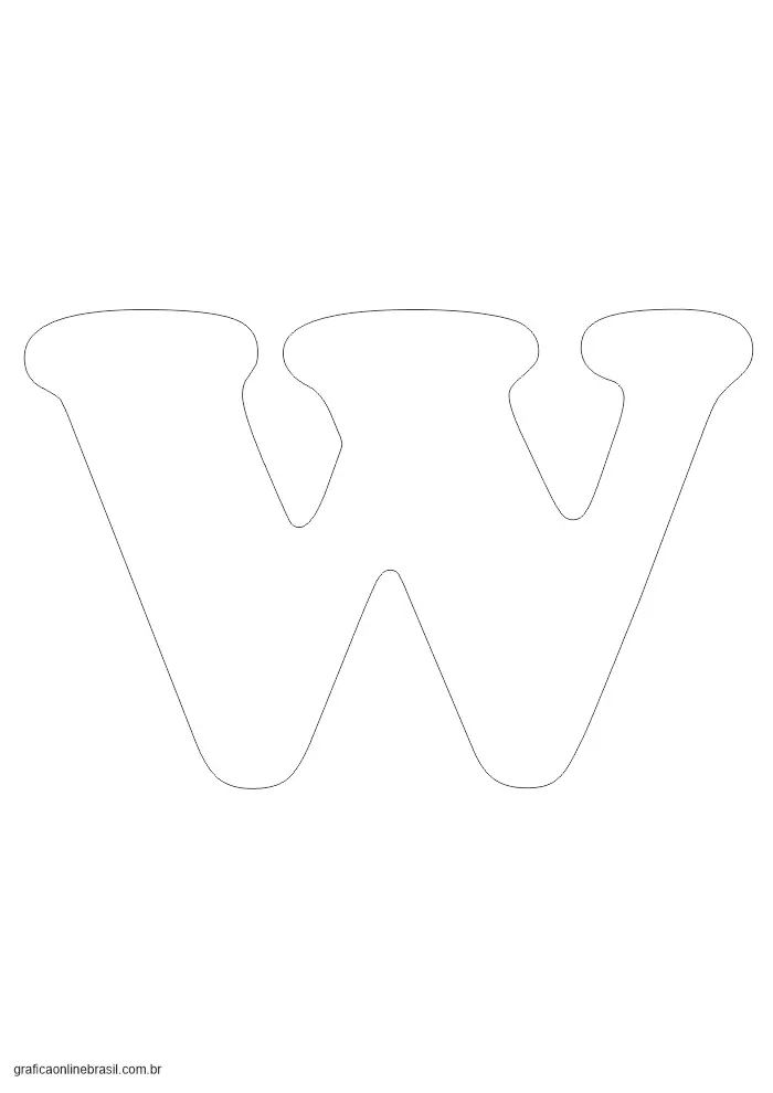 alfabeto completo para imprimir em tamanho grande