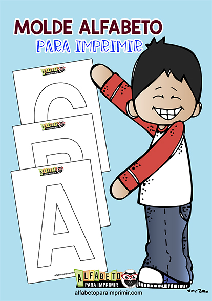 alfabeto em tamanho ofício para imprimir