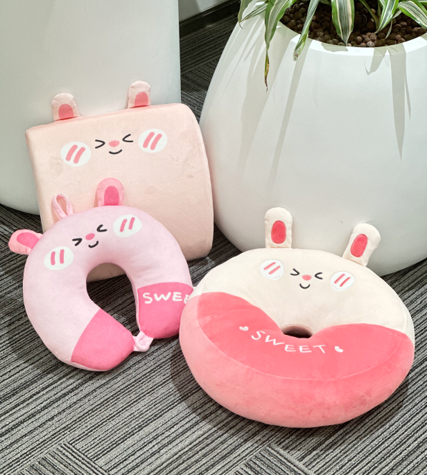 Almofadas de Pelúcia de Coelho: Conforto e Fofura para Sua Casa