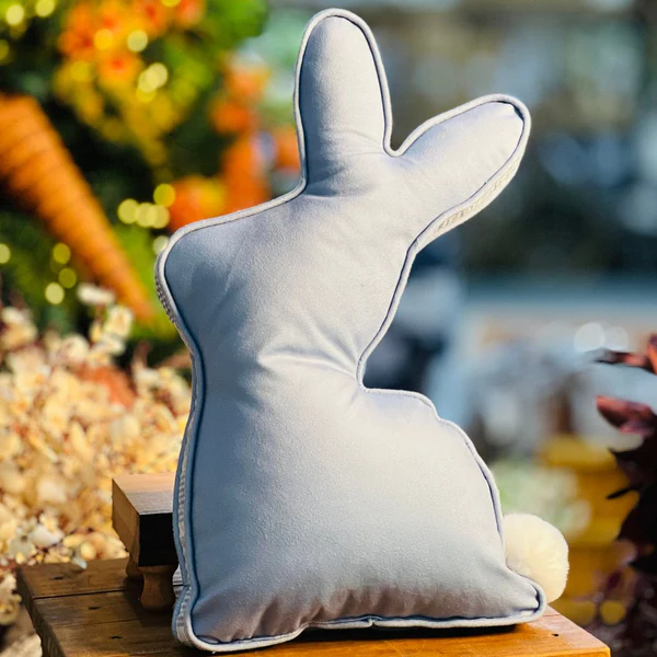 almofada de coelho decorativa