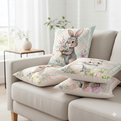Almofadas de Coelhinho Antialérgicas: Segurança e Diversão para Crianças