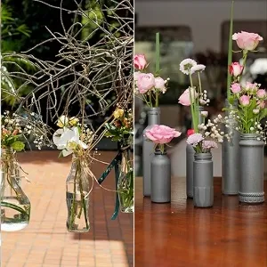 DIY: Transforme Garrafas Vazias em Vasos Decorativos Incríveis