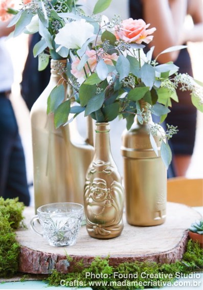 DIY: Transforme Garrafas Vazias em Vasos Decorativos Incríveis