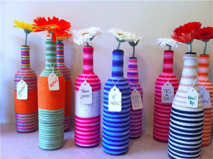 quanto custa fazer arranjos garrafas para casamento