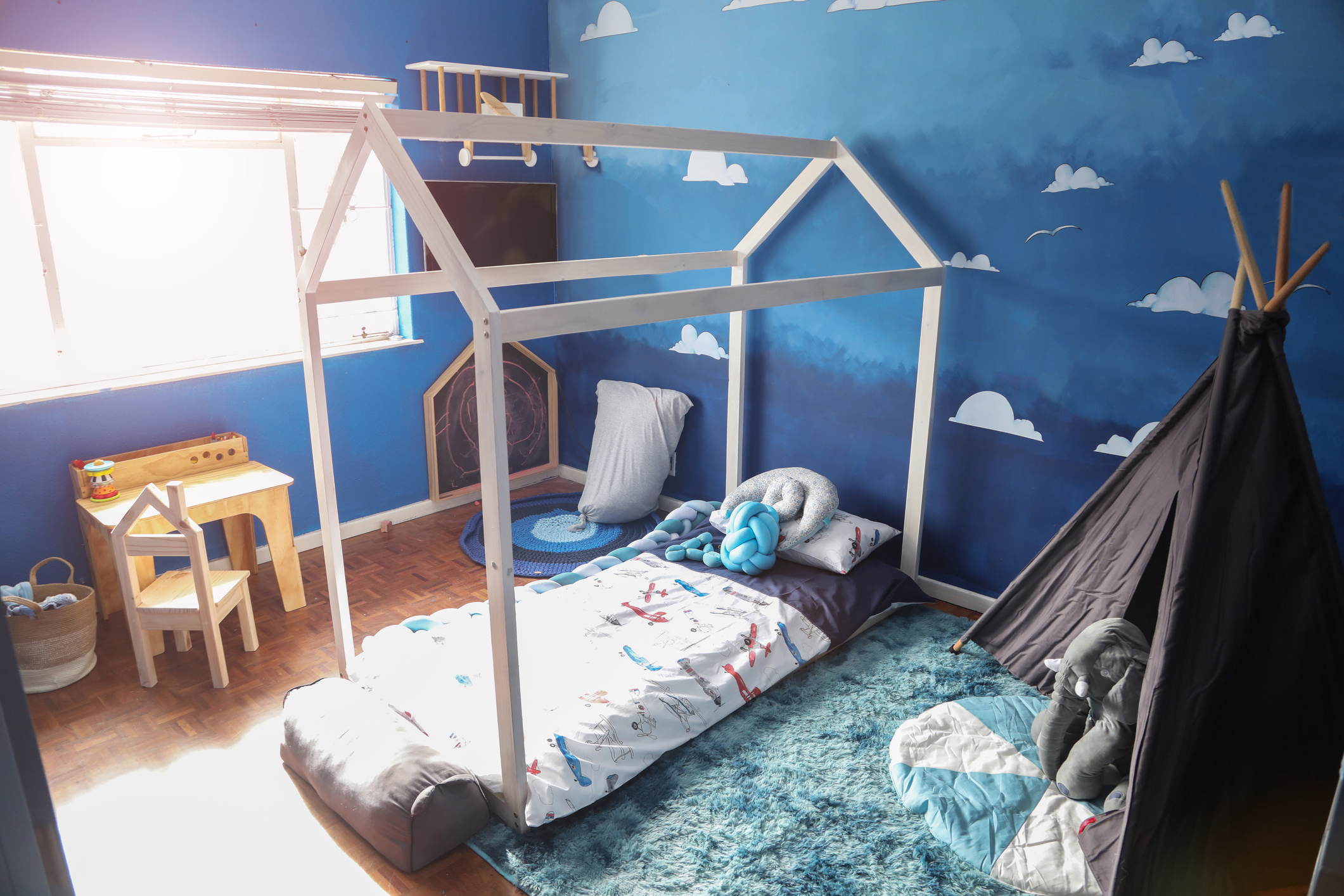 inspiração quarto arrumado desenho