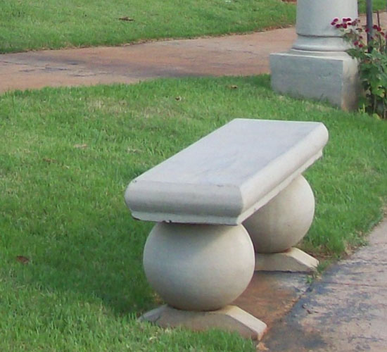Arte em concreto com molde caseiro