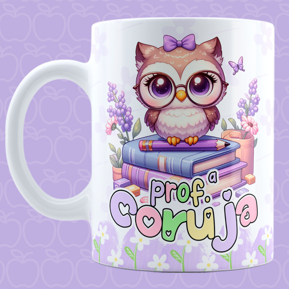 download arte caneca professor png