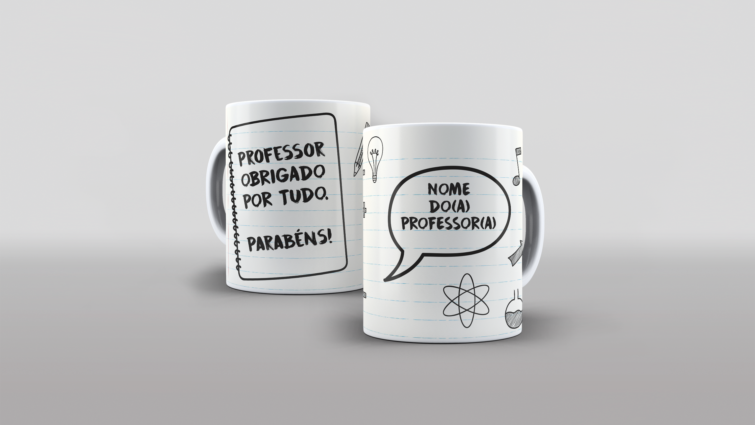 frases para caneca dia dos professores png