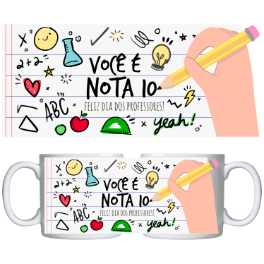 templates caneca professor png