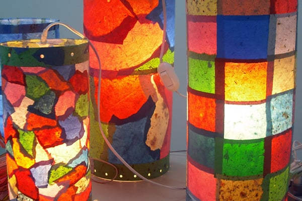 decoração com materiais reciclados