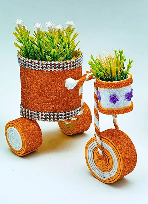 objetos decorativos sustentáveis