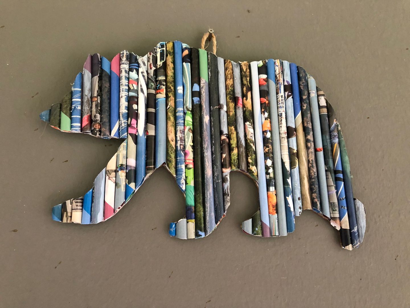 melhores ideias artesanato jornal reciclado