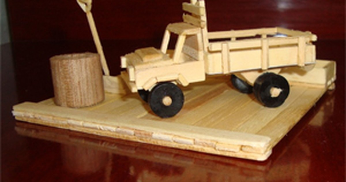 Dicas de pintura para projetos com palitos