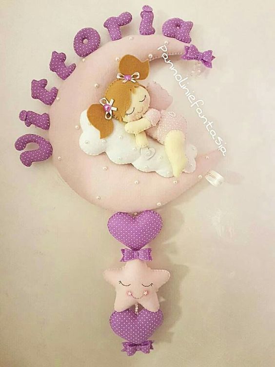 artes em feltro para menina