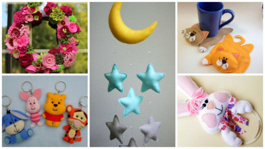 Passo a Passo: Como Fazer um Móbile de Berço Encantador em Feltro para Meninas