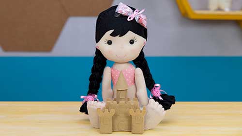 Transforme Retalhos em Arte: Acessórios de Cabelo e Itens Escolares em Feltro