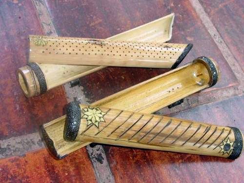 artesanato com bambu para crianças