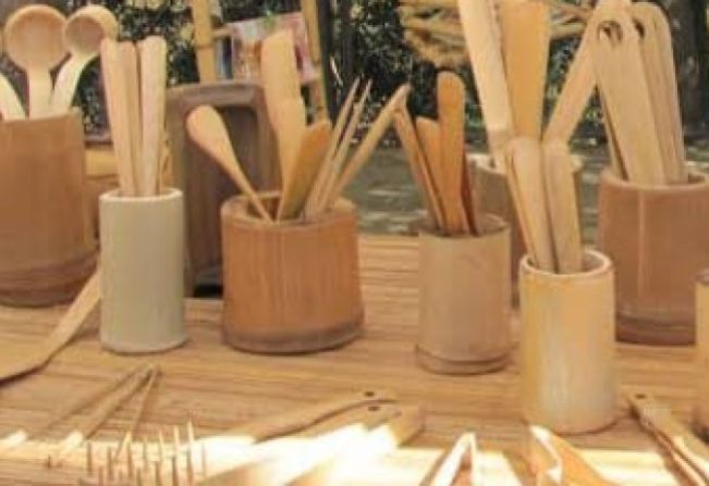 artesanato com bambu para renda extra