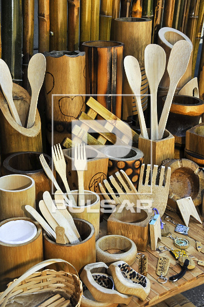 artesanato com bambu para varanda