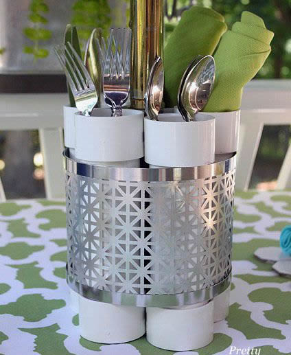 10 Ideias Incríveis de Móveis de Jardim com Cano de PVC