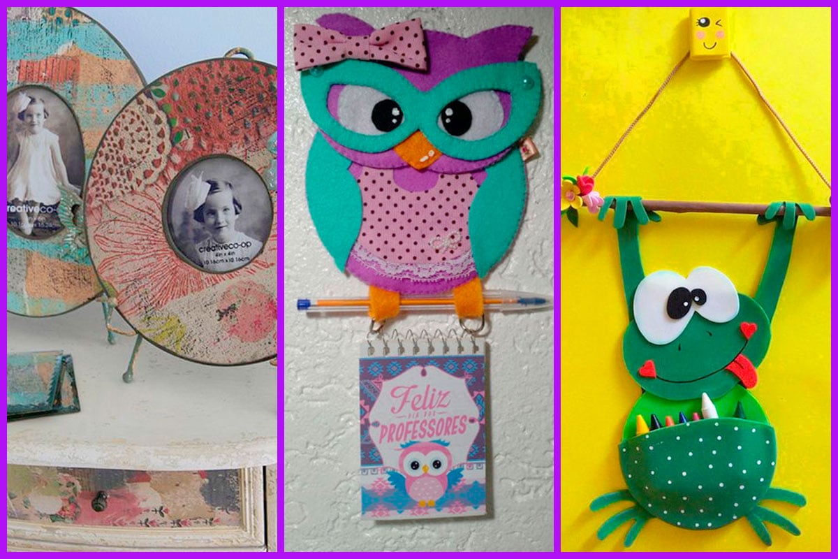 artesanato com capa de cd