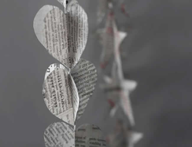 Decoração de parede com papel de jornal: guia completo