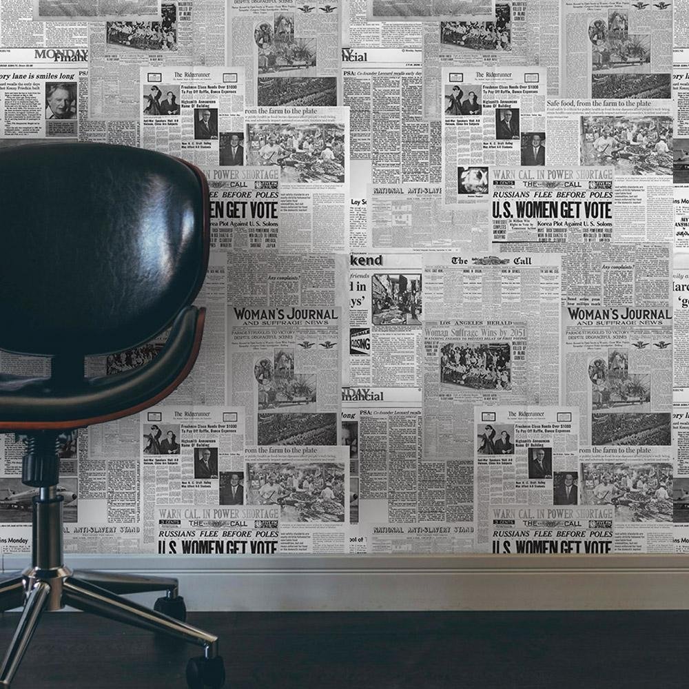 Inspirações de painéis e mandalas com jornal