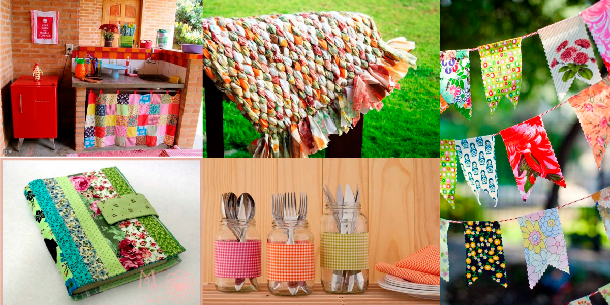 ideias de costura criativa para decorar casa