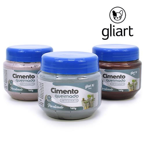 pintura em peças de cimento