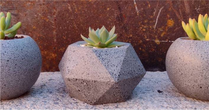 artesanato em concreto