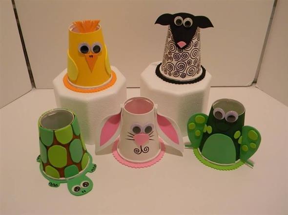 Moldes de orelhas de coelho para artesanato de Páscoa