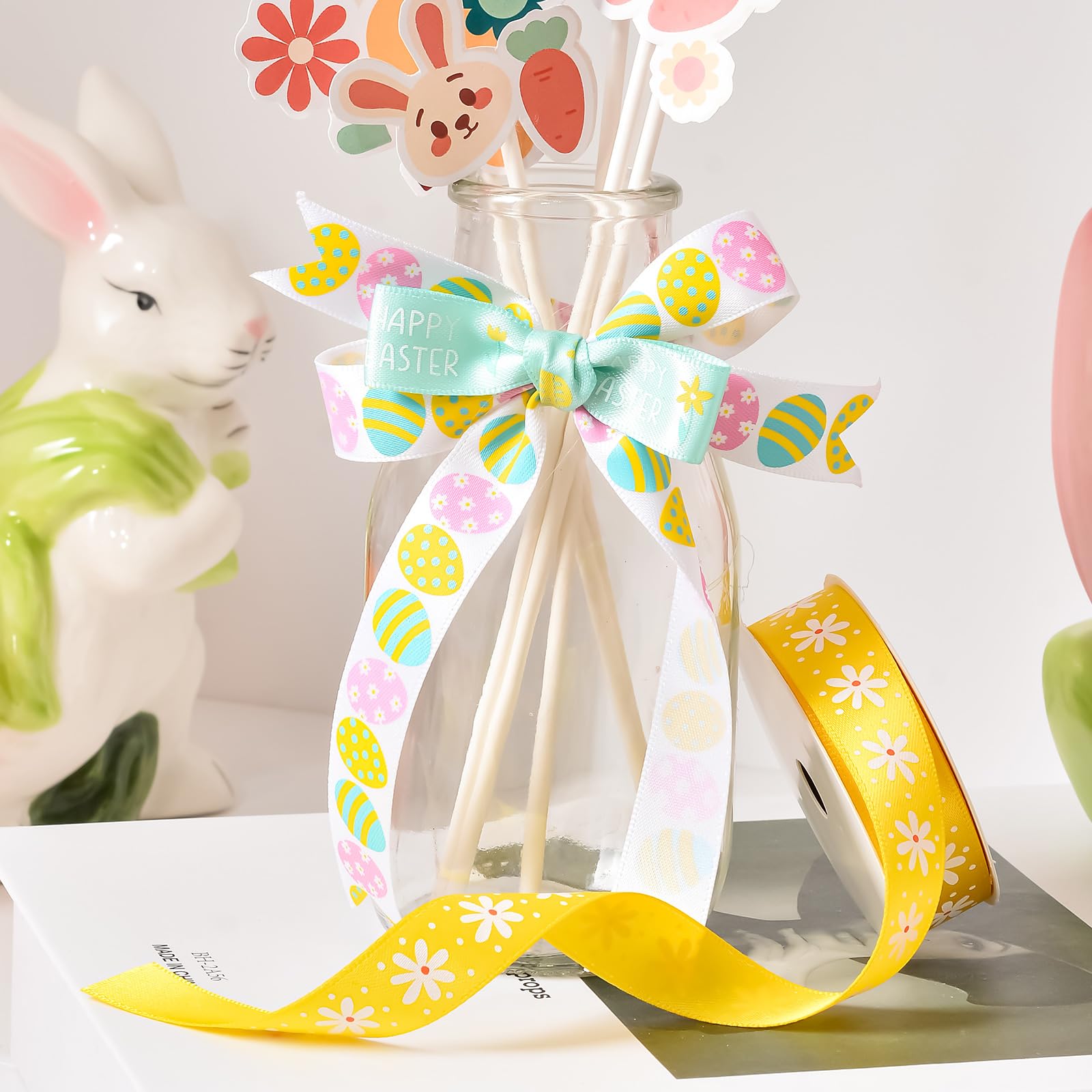 Passo a Passo: Cenoura de Fita de Cetim para Páscoa