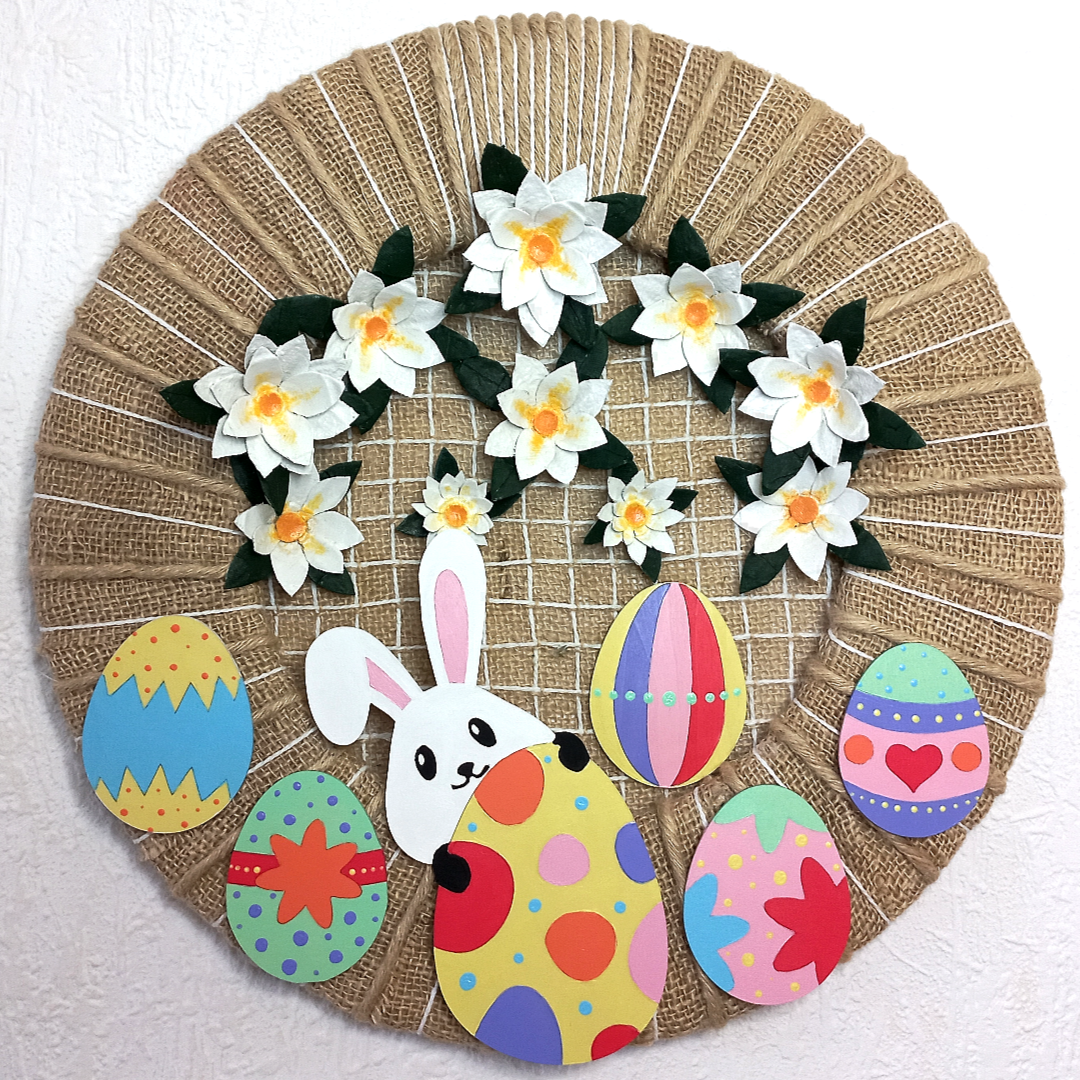 artesanato de páscoa com papel canson