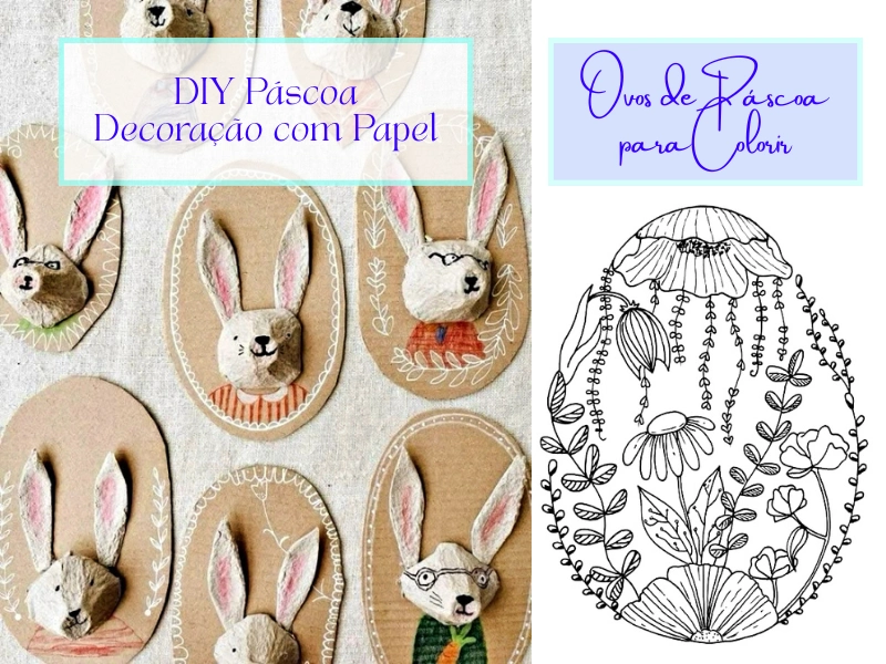 Transforme sua Casa: Ideias de Decoração de Páscoa DIY com Papel Canson