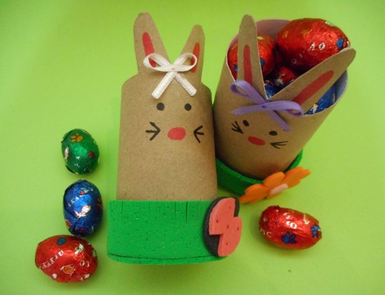 artesanato de páscoa com rolha