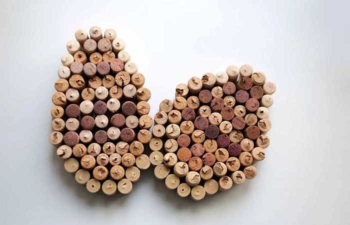 artesanato de páscoa com rolha