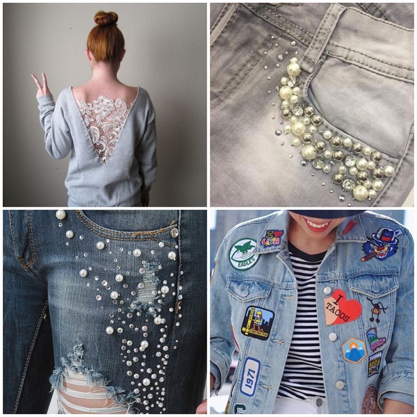 artesanato em roupas