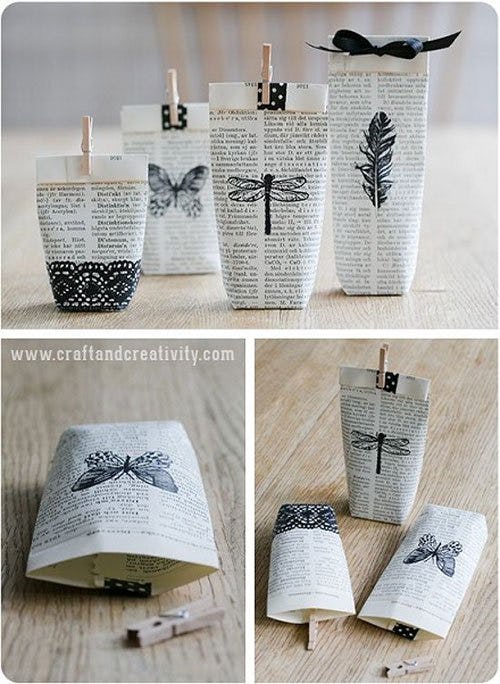 como reforçar papelão para artesanato