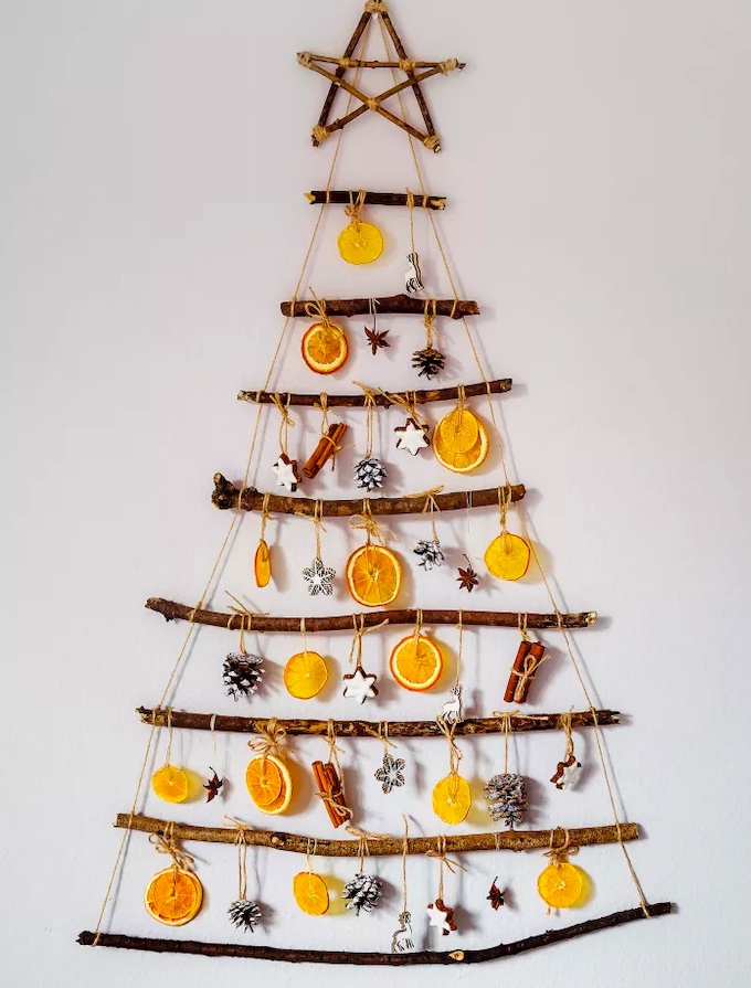 árvore de natal artesanato