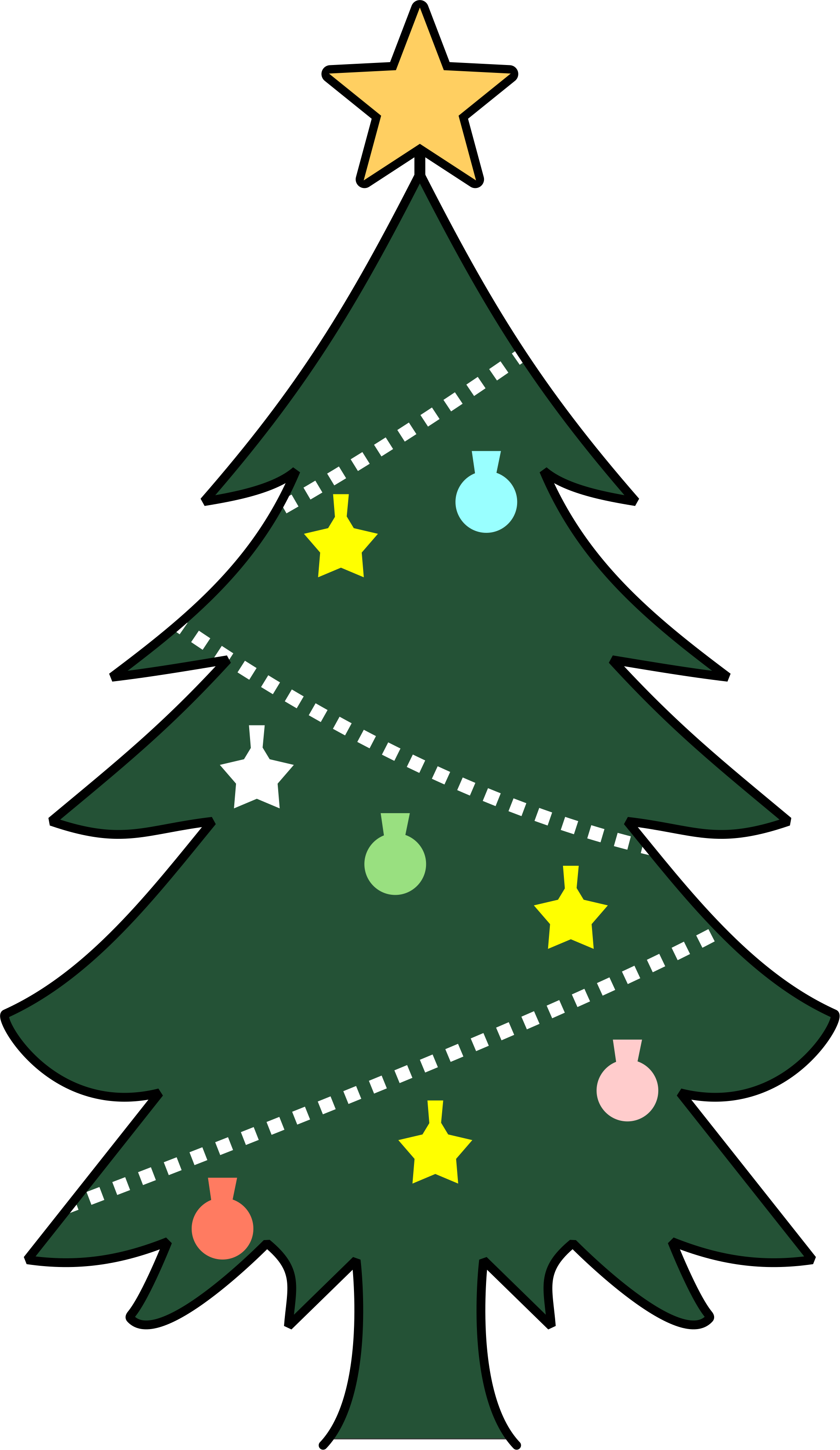 árvore de natal desenho para pintar