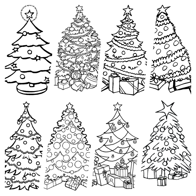 molde árvore de natal para artesanato