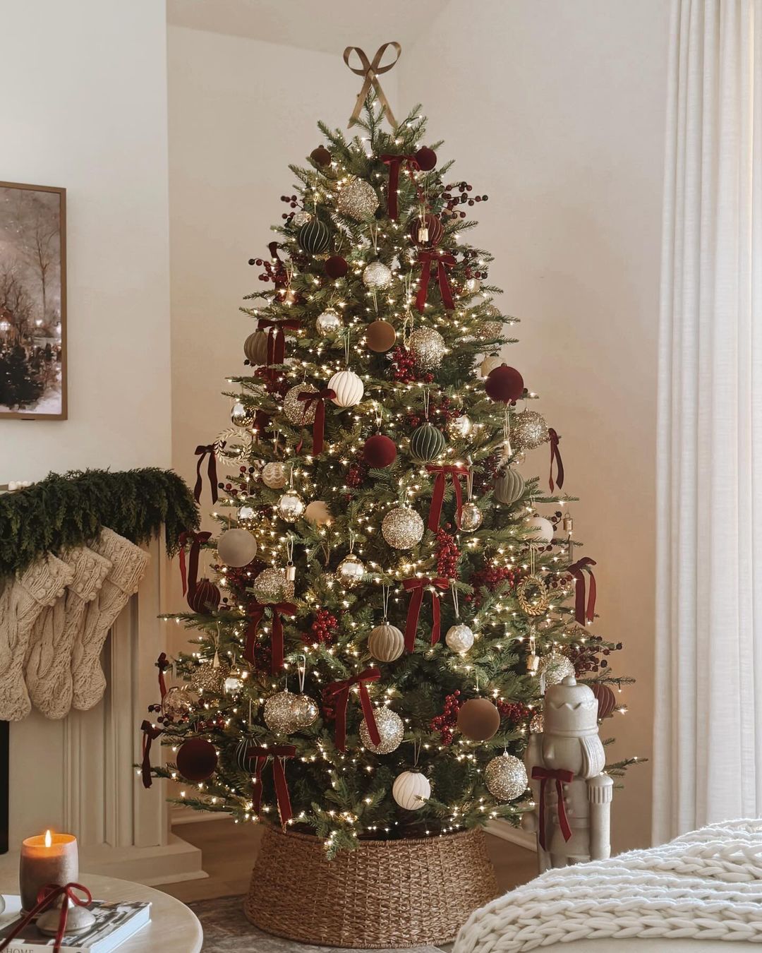 arvore de natal enfeitadas