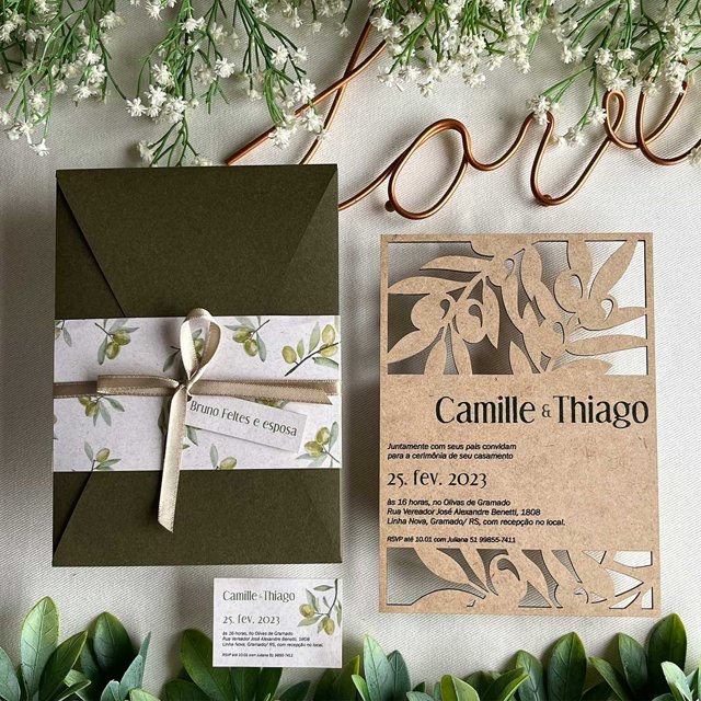 DIY: Crie Seu Próprio Convite de Casamento com Tema Árvore no Canva