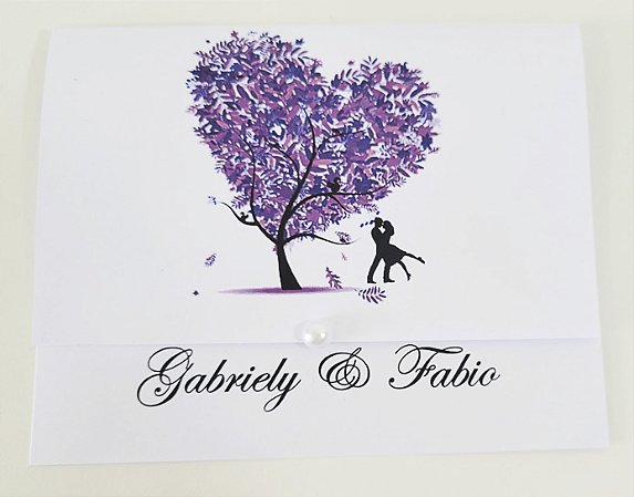 Convite Árvore de Digitais: Uma Ideia Interativa para o Seu Casamento